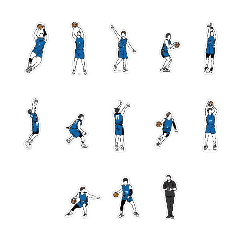 手書き風イラスト ランダムステッカー