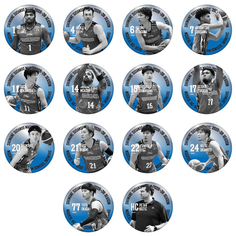 ランダム缶バッジ（2025-26）