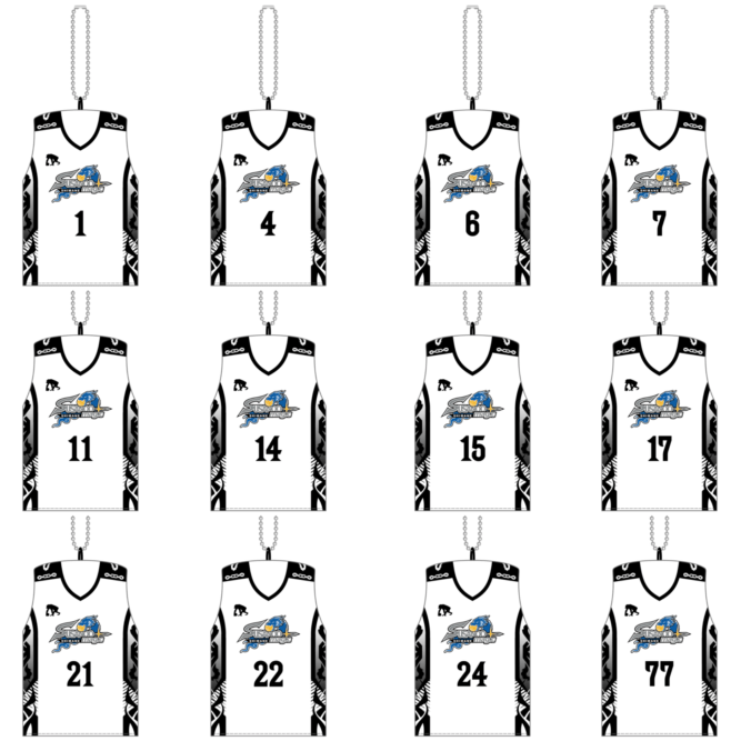 ユニフォーム型クッションキーホルダー／AWAY