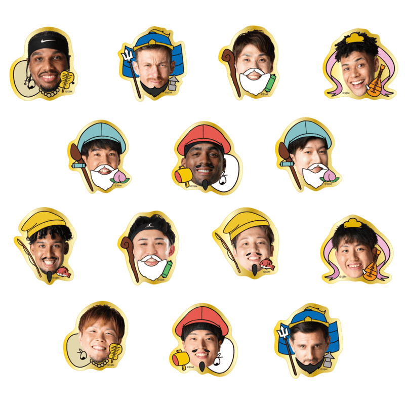 ランダム七福神ステッカー