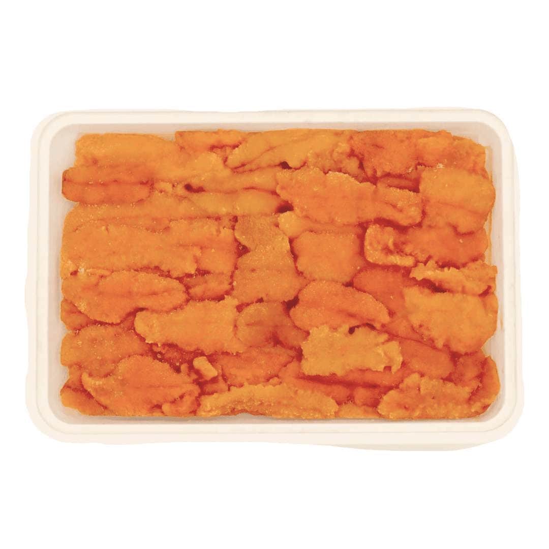 ミョウバン未使用ウニ 最上位グレード 100g｜業務用寿司ネタの仕入れ