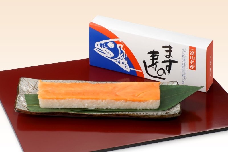 冷凍ますの棒寿し3本入冷凍で長期保存ができます【冷凍配送】