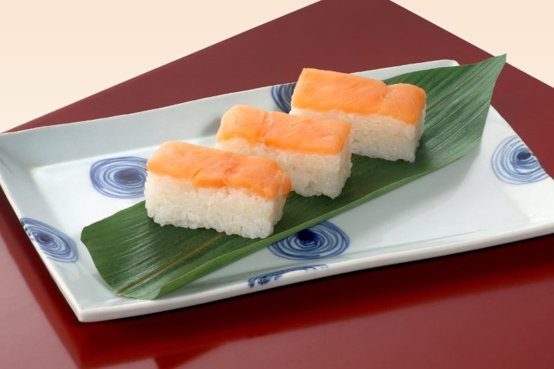 冷凍ますの棒寿し3本入冷凍で長期保存ができます【冷凍配送】