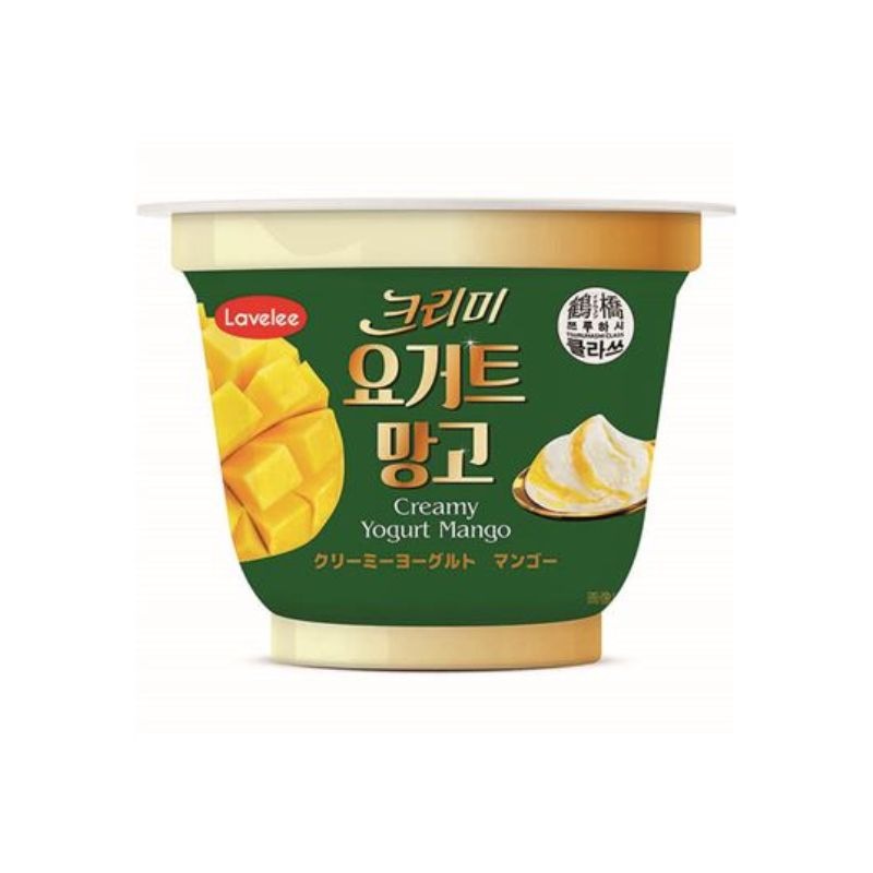 [10個]【直送品】ラベリ クリーミーヨーグルトマンゴー 180ml 