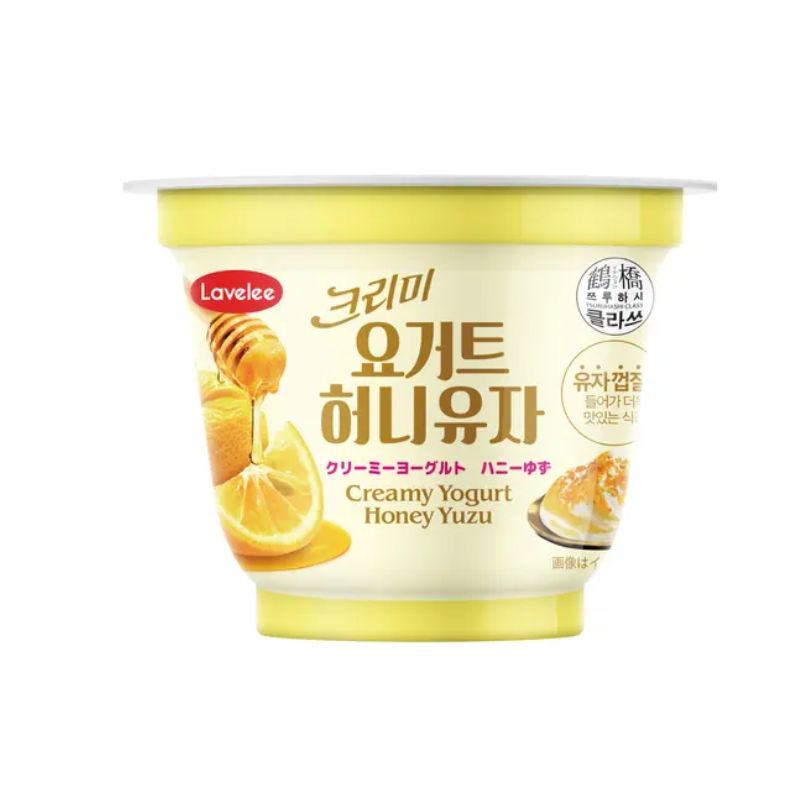 [10個]【直送品】ラベリ クリーミーヨーグルトハニーゆず 180ml 