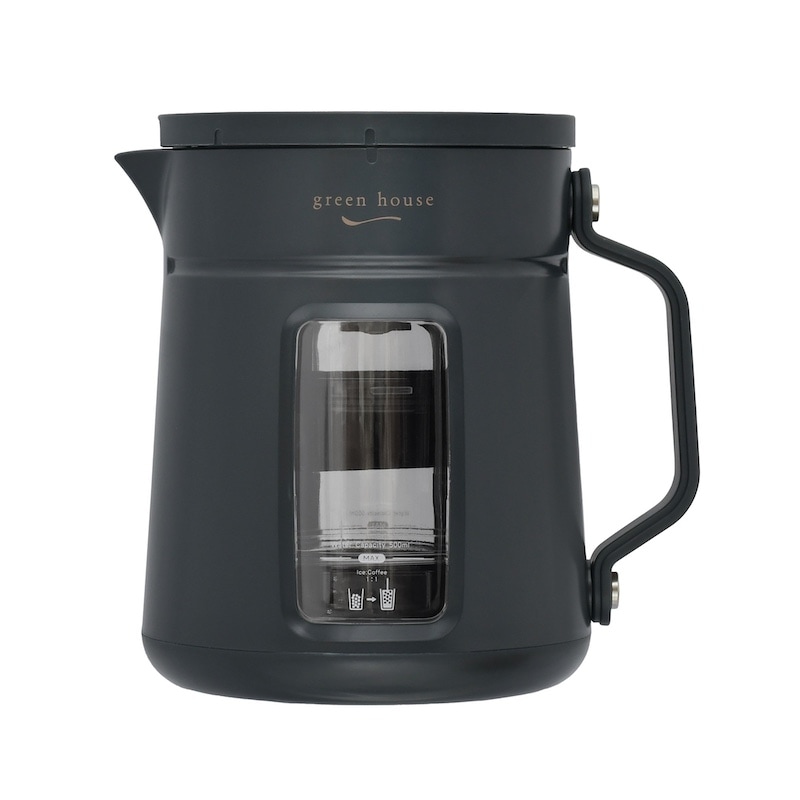 グリーンハウス　コールドブリューコーヒーメーカー グレー 約750g 