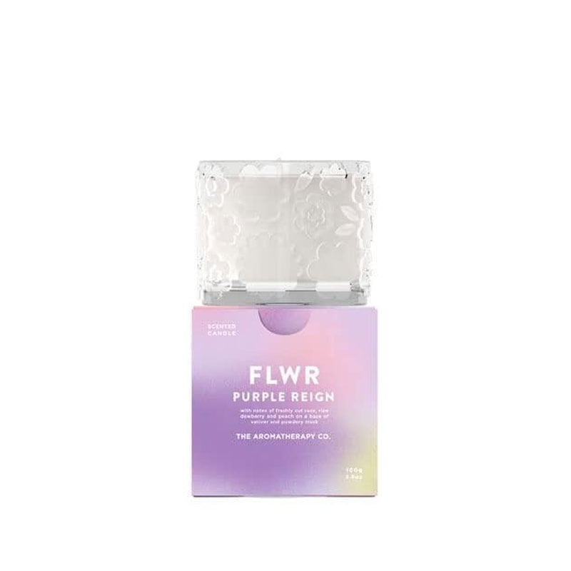 [1個]FLWR キャンドル  パープルレイン 100g 