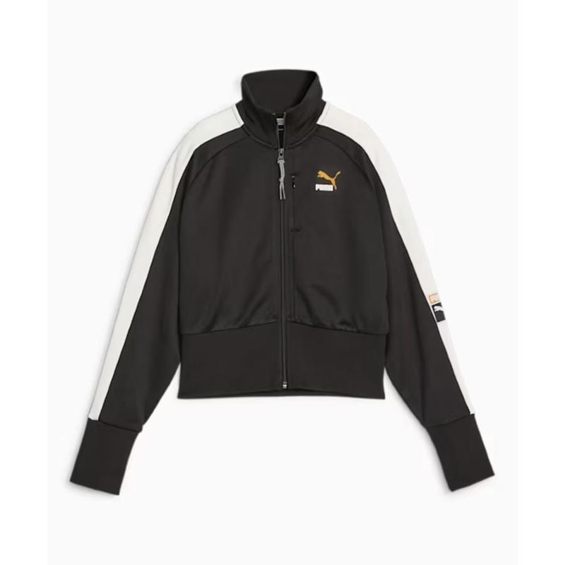 【Mサイズ】PUMA レディース FORWARD HISTORYトラックジャケット（ブラック）  