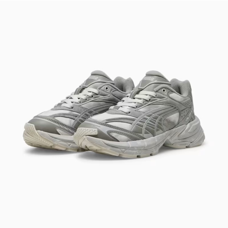 【23.0cm】PUMA レディース ベロファシス RETREAT YOURSELF スニーカー （グレー系）  