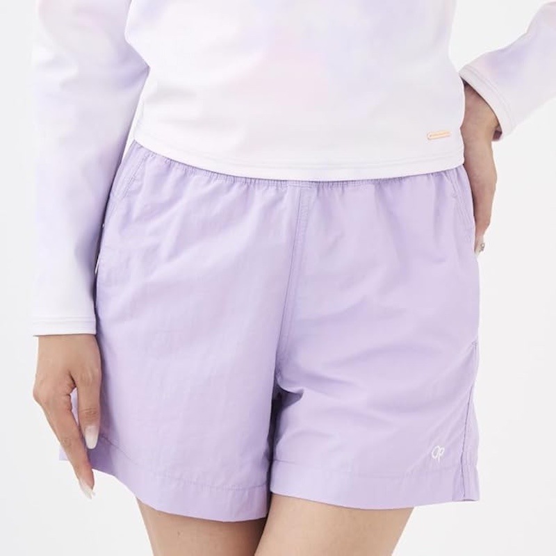 【Lサイズ】Ocean Pacific レディース ショートパンツ ボードショーツ（LAV）  