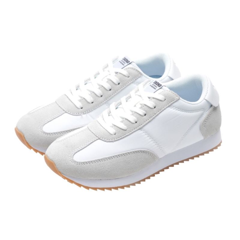 【23.0cm】SKONO レディース Daily Jogger shoes（WHITE）  