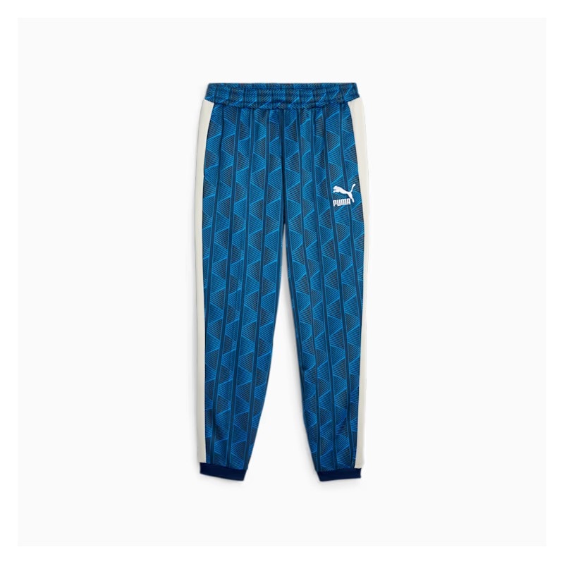 【Lサイズ】PUMA メンズ THE NEVERWORN II T7 トラックパンツ（ブルー）  