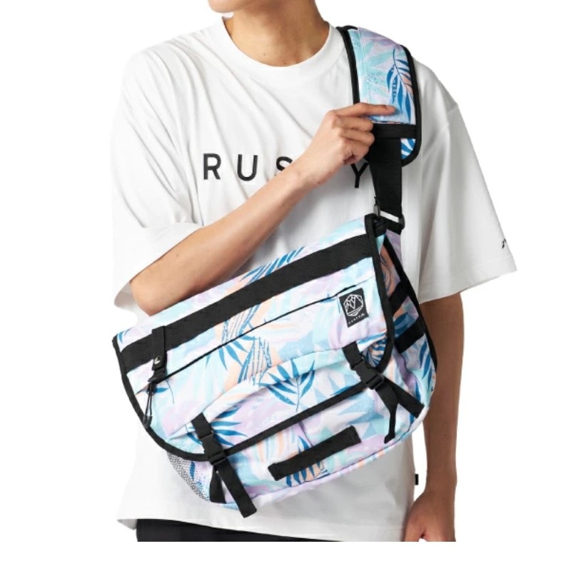 【Fサイズ】RUSTY ユニセックス フィッシング メッセンジャーバッグ（ALO）  