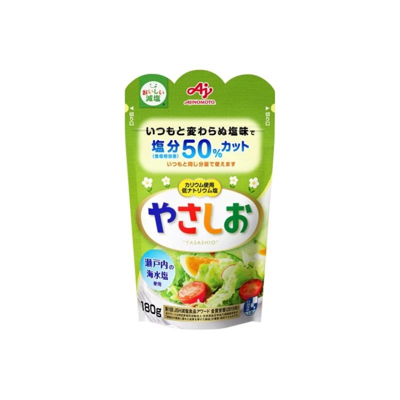 [2個]味の素 やさしお 袋 180g 賞味期限2028.09.30
