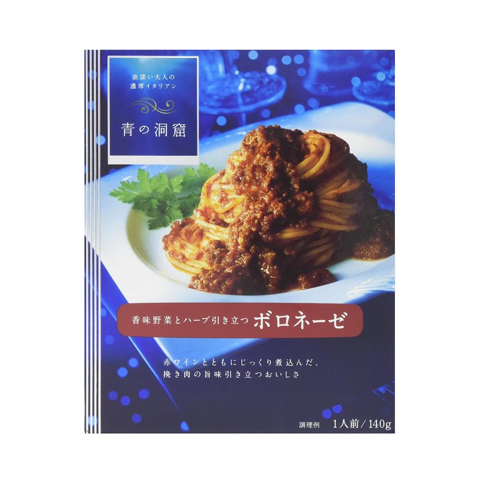 [1個]日清製粉ウェルナ 青の洞窟ボロネーゼ 140g 賞味期限2027.06.25