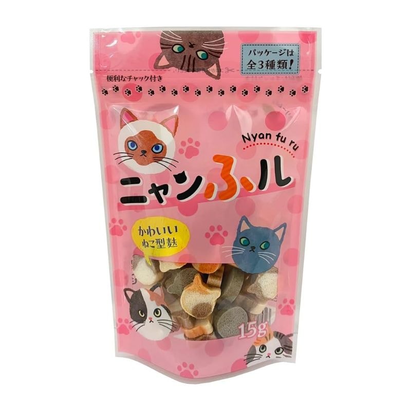 [2個]常陸屋本舗 ニャンふル 15g 賞味期限2026.10.28