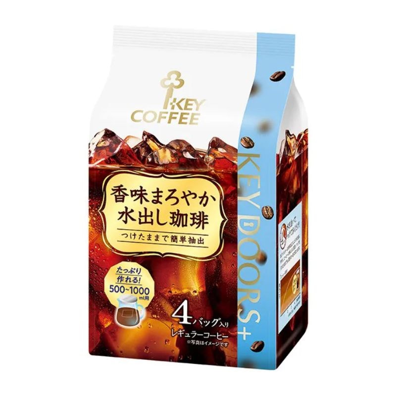 [6個]キーコーヒー 香味まろやか水出し珈琲 120g 賞味期限2027.01.31
