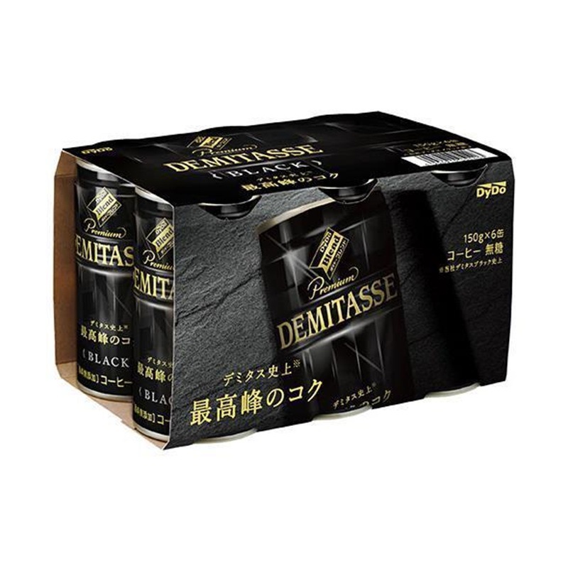[30本]ダイドードリンコ デミタス ブラック 150g 賞味期限2026.07.31【賞味期限間近】
