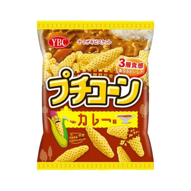 [3個]ヤマザキビスケット プチコーン カレー味 50g 賞味期限2026.07.31