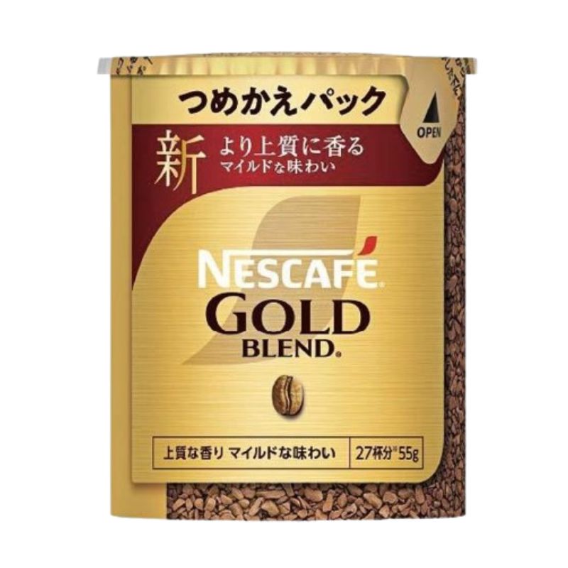 [3個]ネスレ ネスカフェ ゴールドブレンド エコ＆システムパック 55g 賞味期限2026.11.30