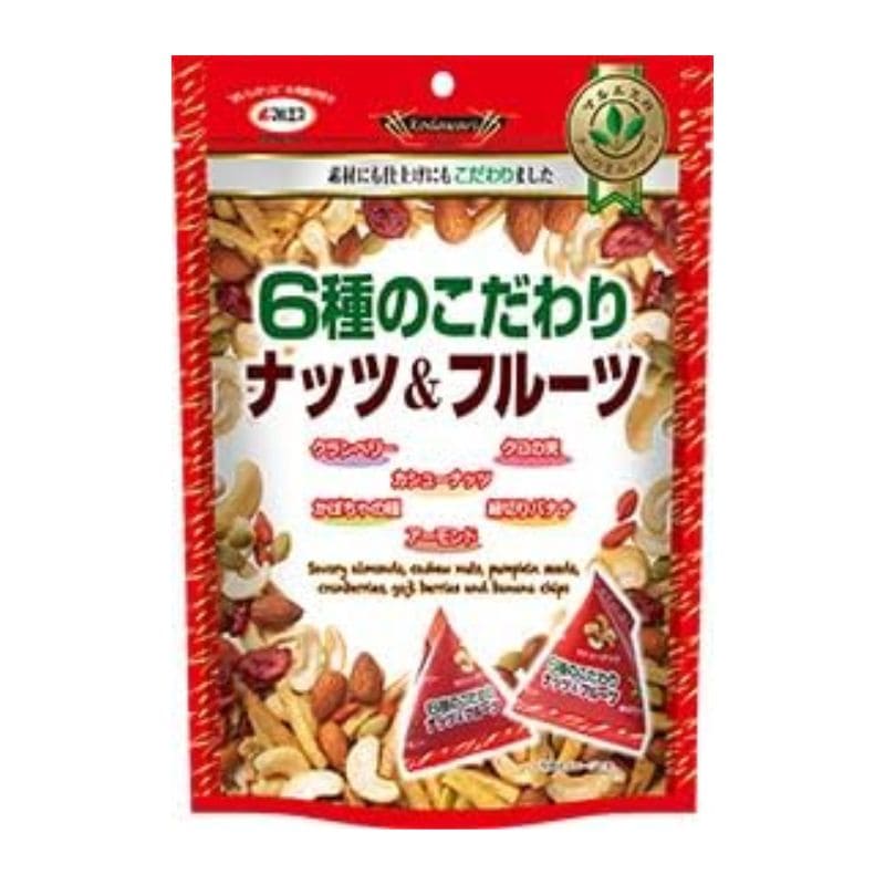[5個]マルエス 6種のこだわりナッツ＆フルーツ 93g 賞味期限2026.07.29
