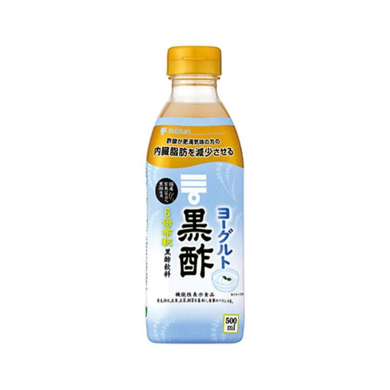 [送料無料][6本]ミツカン ヨーグルト黒酢(6倍希釈用) 500ml 賞味期限2026.09.06