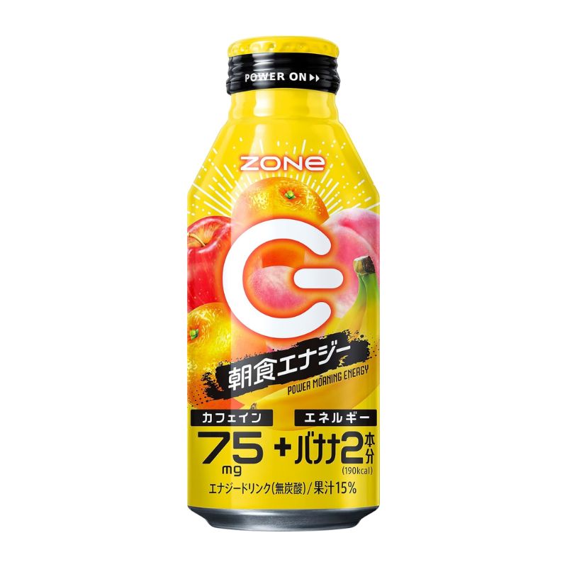 [3本]サントリー ZONe 朝食ENERGY 400ml 賞味期限2026.12.31