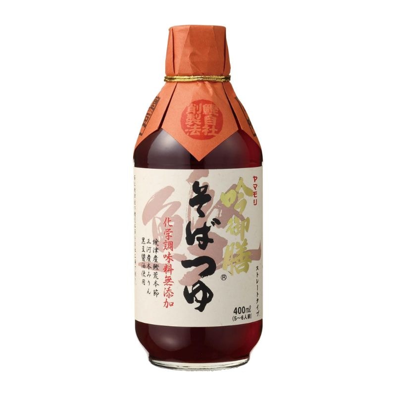 [2個]ヤマモリ 吟御膳そばつゆ 400ml 賞味期限2027.06.30