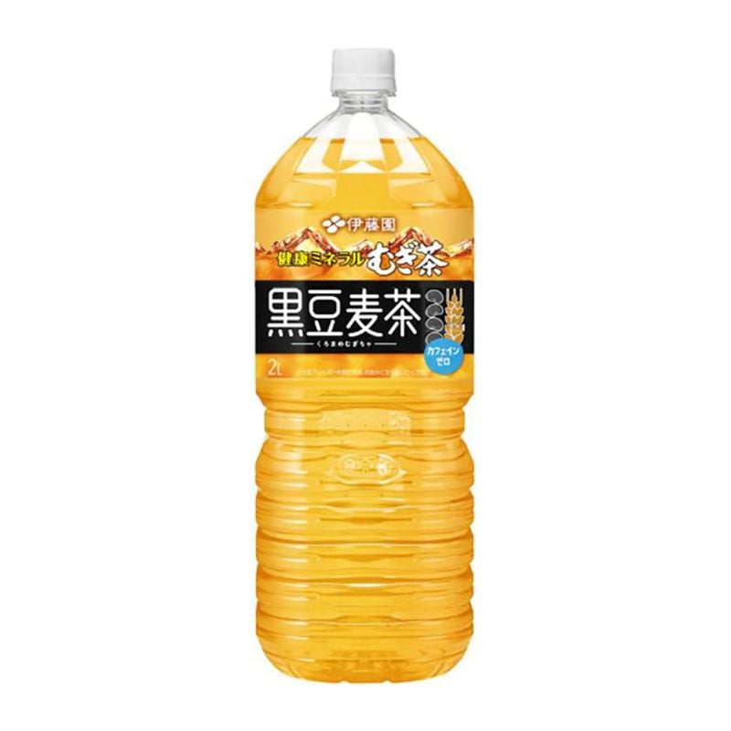 [6本]伊藤園 健康ミネラルむぎ茶 黒豆麦茶 2L 賞味期限2026.12.31