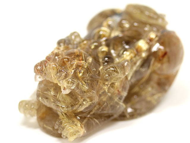 貔貅（ひきゅう）：ルチルクォーツ No,6