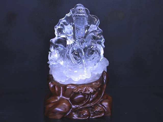観音様：水晶 No,2