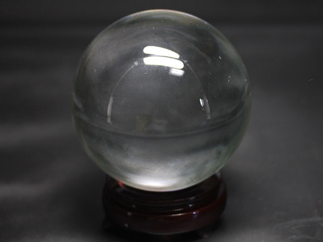 熔錬水晶10，5cm玉