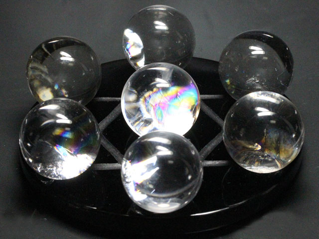 水晶七星陣 七星陣 | 風水グッズ : 水晶玉 白水晶 クリスタル 水晶の