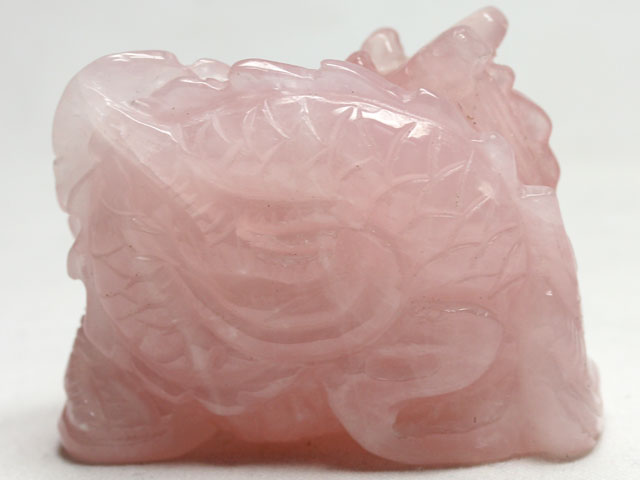 龍（50mm）：ローズクォーツ