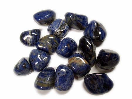 ソーダライトタンブル・穴あき 500gセット