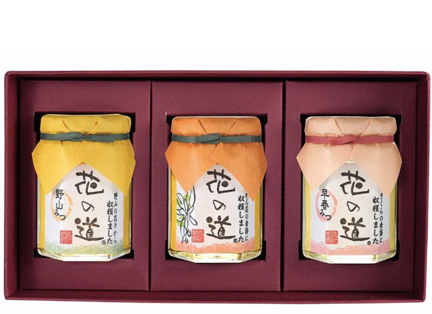 野山みつ・みかんみつ・早春みつ（各140g）ギフト