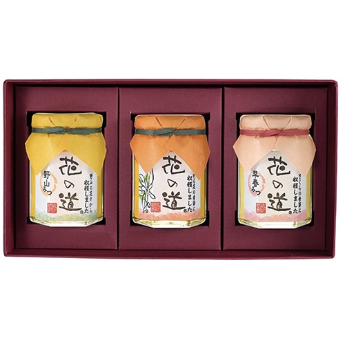 野山みつ・みかんみつ・早春みつ（各140g）ギフト
