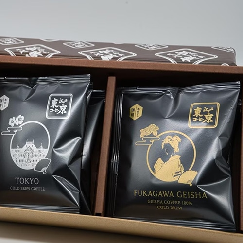【季節限定】ゲイシャ入り 水だしアイスコーヒーバッグ ２種ギフトセット