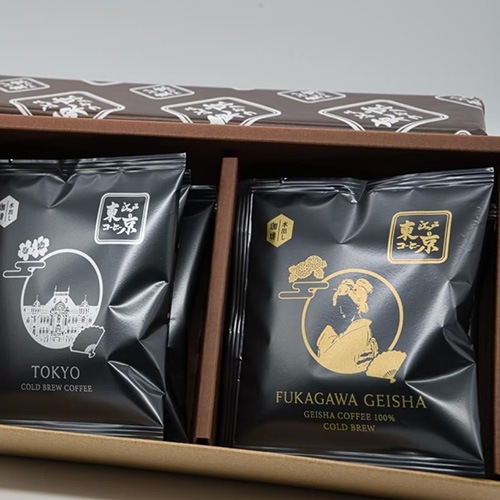 【季節限定】ゲイシャ入り 水だしアイスコーヒーバッグ 2種ギフトセット