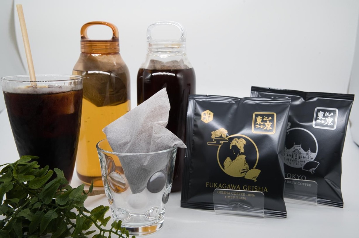 【季節限定】ゲイシャ水出しアイスコーヒーバッグ＆ドリッブバッグコーヒー２種のセット