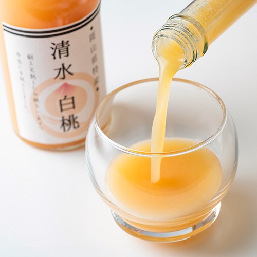翠果撰　岡山清水白桃ドリンク500ml　2本化粧箱入