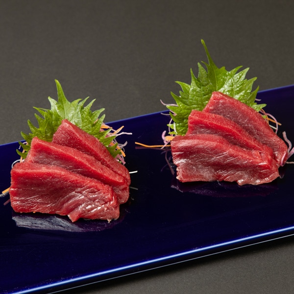 青森県三厩(みんまや)産 天然本マグロ 赤身柵 (100g) 生食用・冷凍