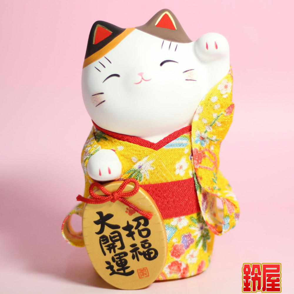 福猫宝船　千客万来　ちりめん猫　縁起物 福猫宝船 千客万来 ちりめん猫 縁起物