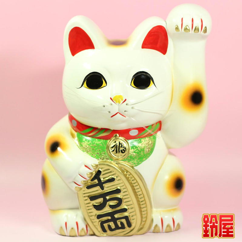 ※Lomica様専用　ぐうちゃん招き猫　置物　左手上げ　PG-24 招き猫 招き猫置物 幸運の猫 お金を招く まねき猫 幸運 招き 左手 手を