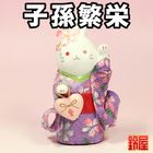 うさぎの置物(左手上げ)｜おしゃれでかわいい置物を販売