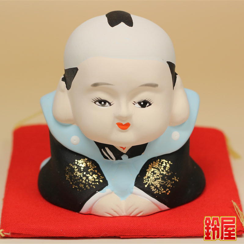 気まぐれ価格！希少　福助　縁起物　置物 楽天市場】福助置物 小 / 福助 置物 笑門来福 ギフト お土産 招福 瀬戸