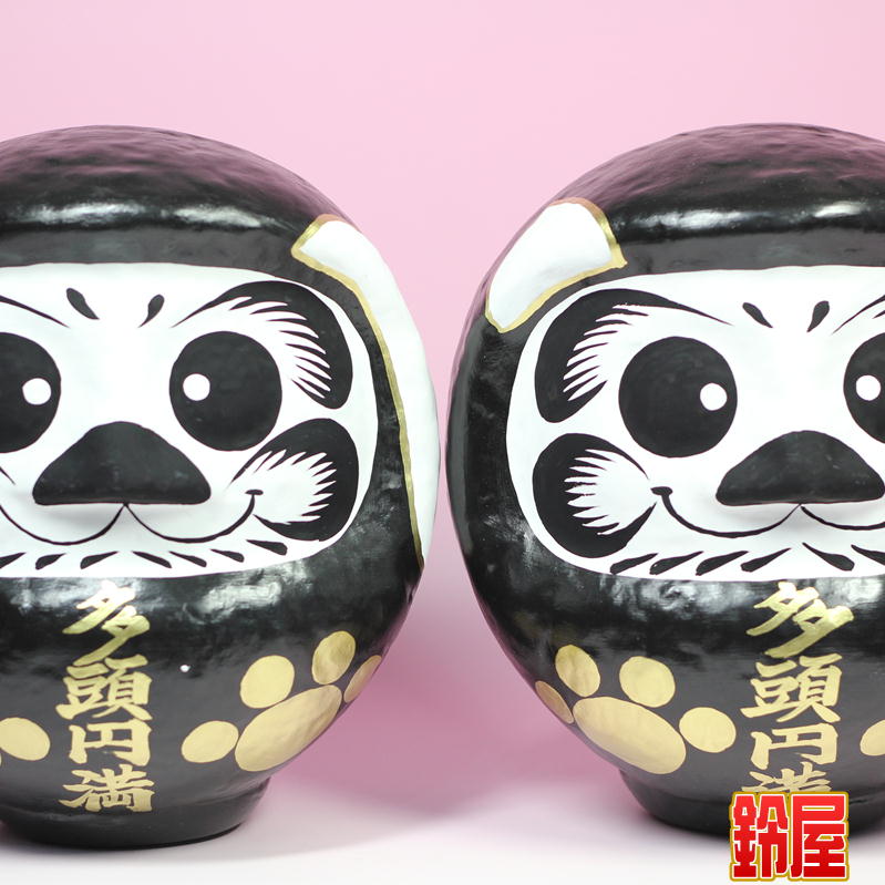 ワンちゃん達磨・ブラック｜犬好きが喜ぶプレゼントを販売｜公式サイト