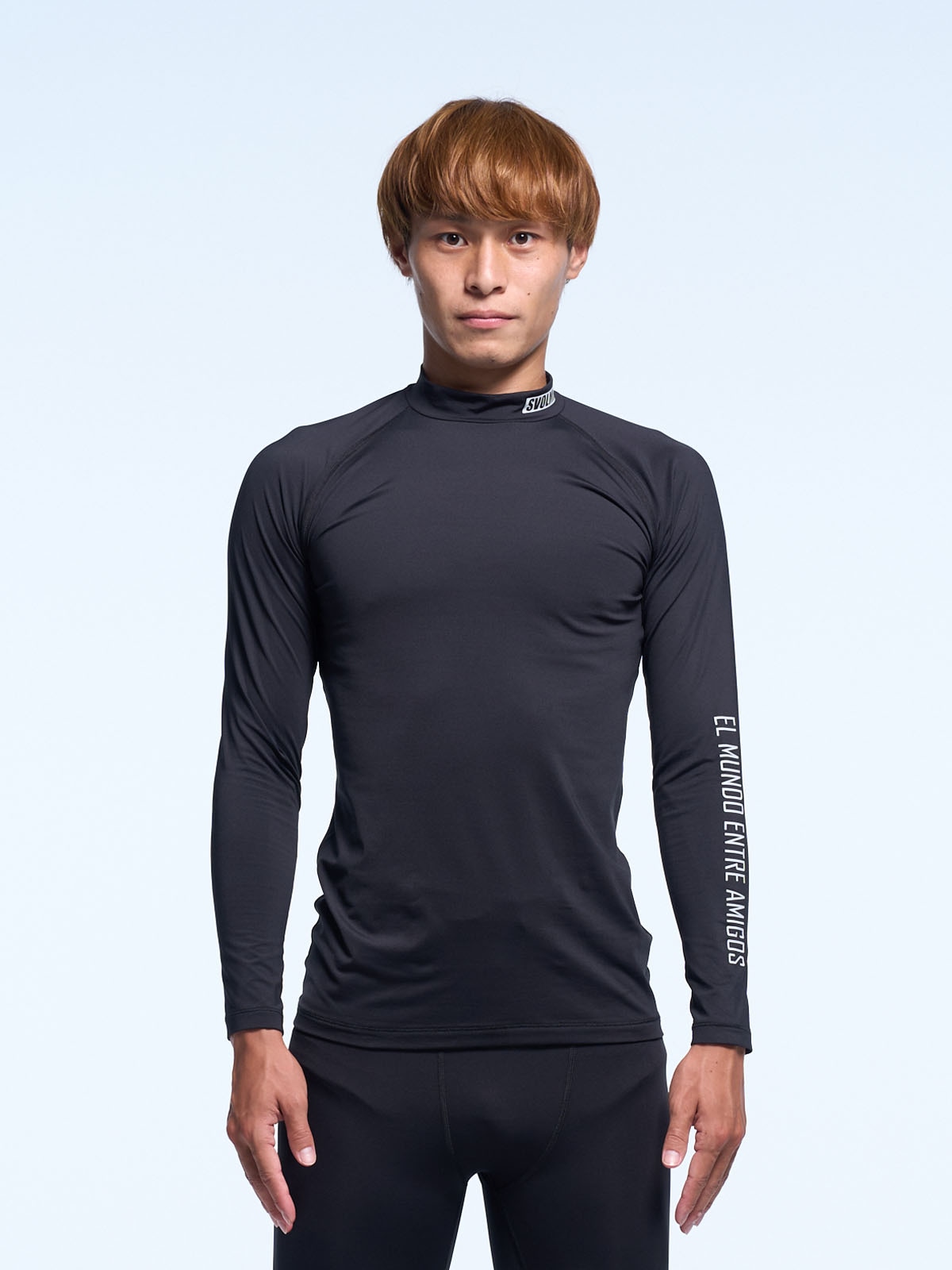 SVOLME スボルメ ランニングタイツ　グレイ バンダナミドルスパッツ8PKT<br>(3カラー) ウェア,インナー