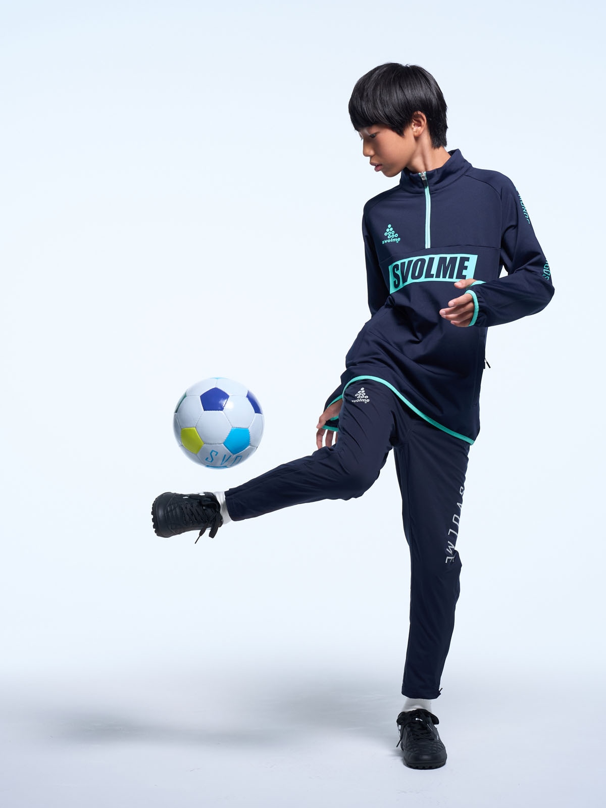 Jr起毛あったかのびのびハーフジップ<br>(4カラー) ジュニア,アウター