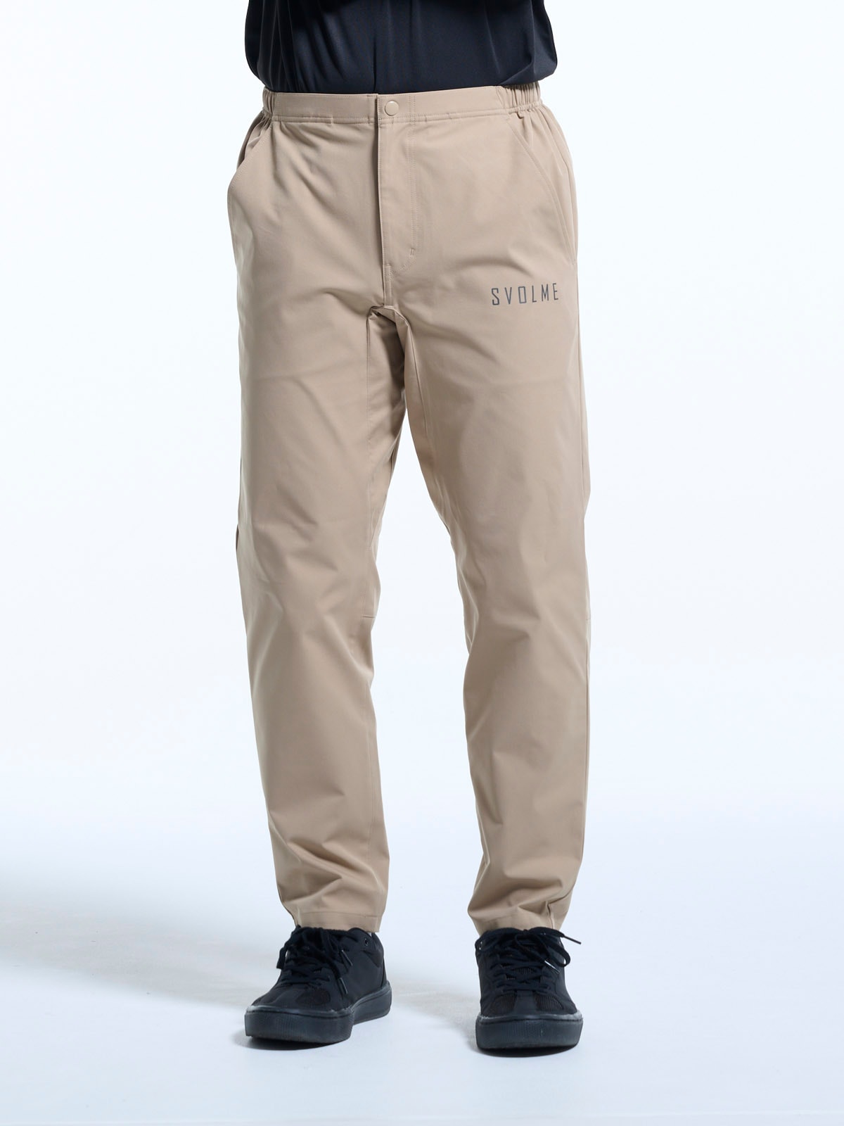 svolme XL チャコールグレー　ナイロンストレッチロングランパン ナイロンストレッチロングランパン<br>(3カラー) すべての商品 SVOLME